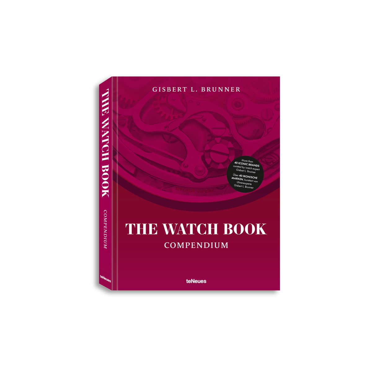 Book titled 'The Watch Book Compendium' by Gisbert L. Brunner on a white background