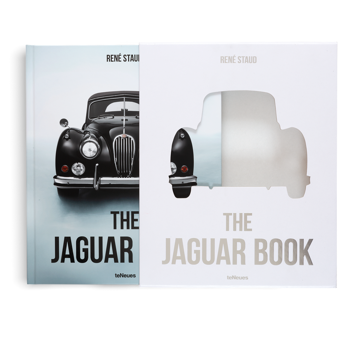 The book titled 'The Jaguar Book' by Rene Staub on a white background.