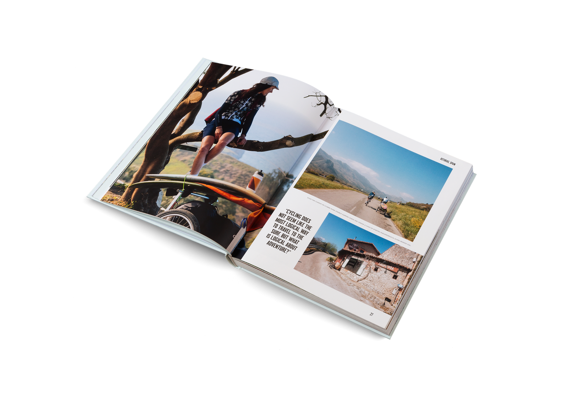 Surfing and bikepacking do not seem like the most logical way to travel but what is logical about adventure?