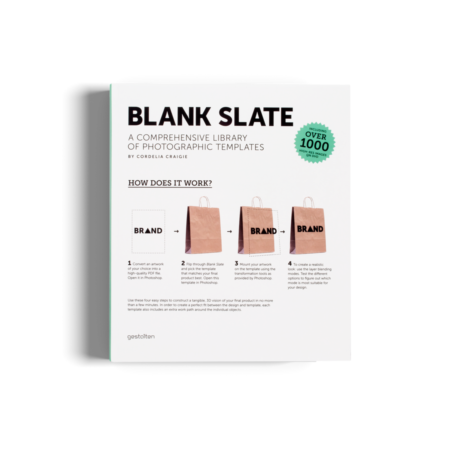 Blank Slate gestalten book templates logo branding