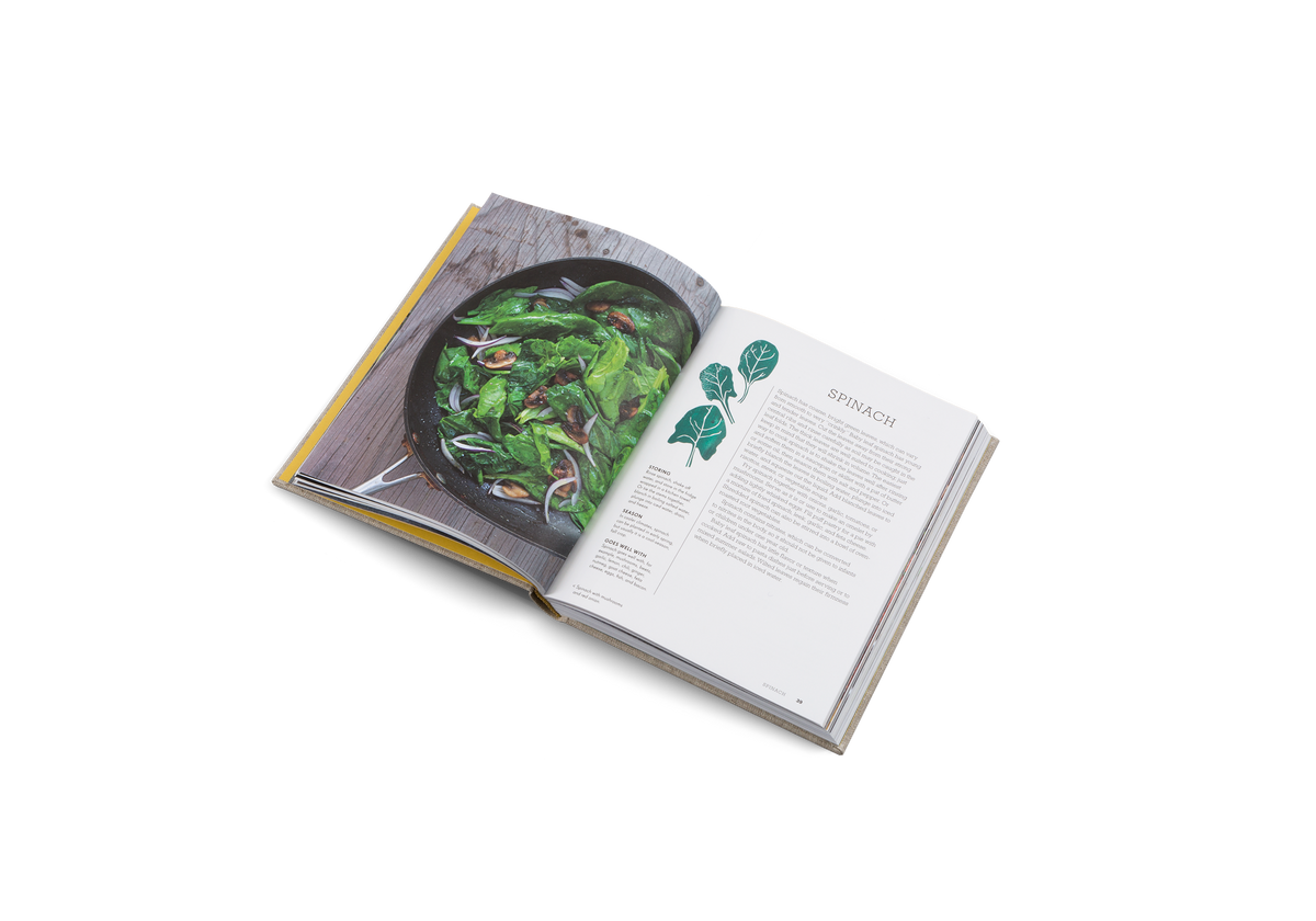 A plant based Spinach Root recipe in Eat Your Green!