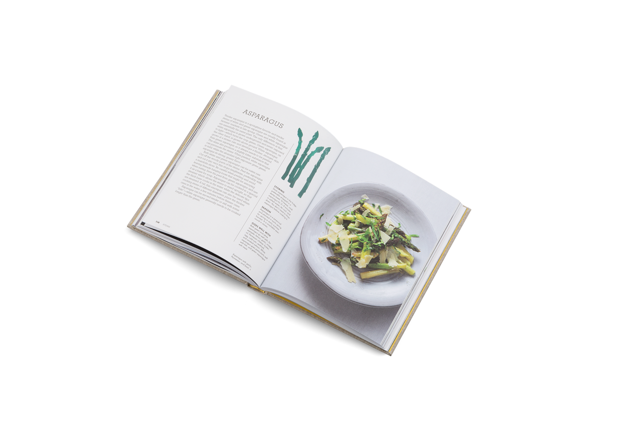 A plant based aspargus recipe in Eat Your Green!