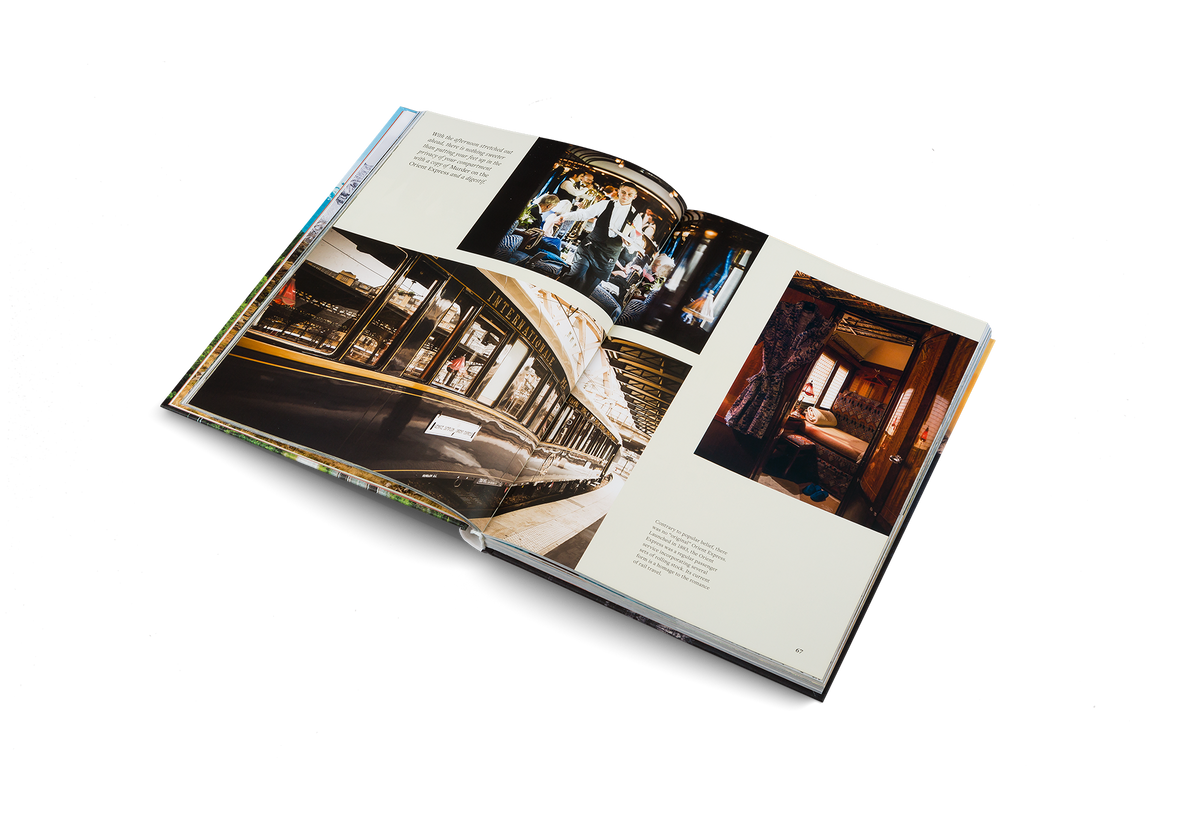 With the afternoon stretched out ahead, there is nothing sweeter than putting your feet up in the privacy of your compartment with a copy of Murder on the Orient Express and a digestif. Find out more in Epic Train Journeys by gestalten.