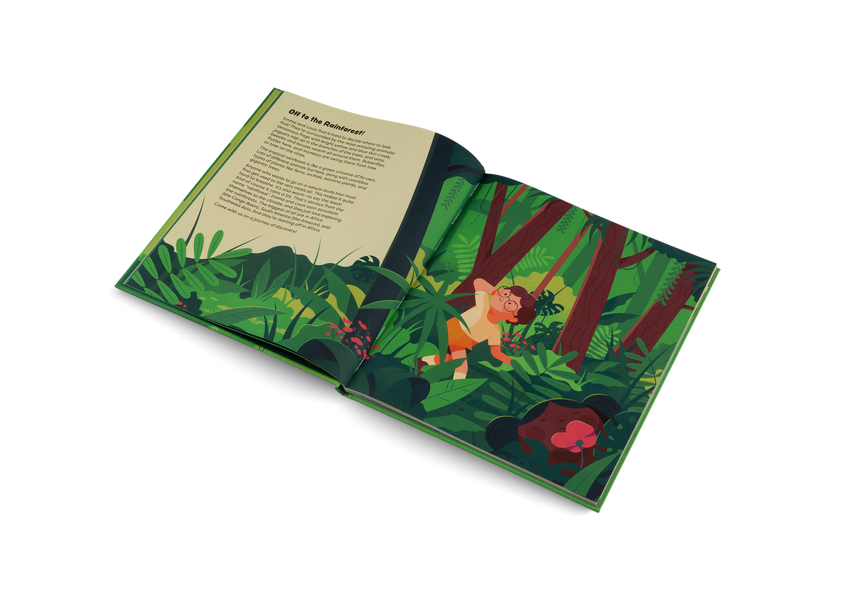 Off to the rainforest with Explore the Rainforest by Little Gestalten