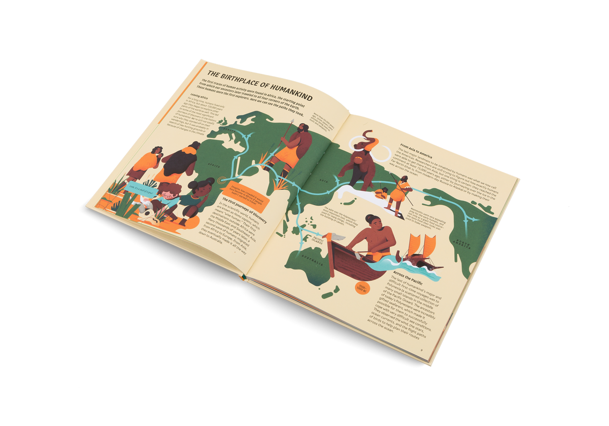 Discover the birthplace of humankind in Explore the World by Little Gestalten