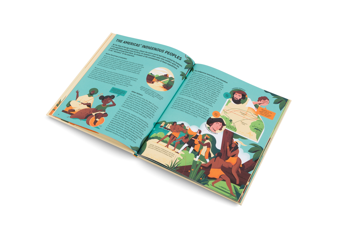 Meet the America's indigenous peoples in Explore the World by Little Gestalten