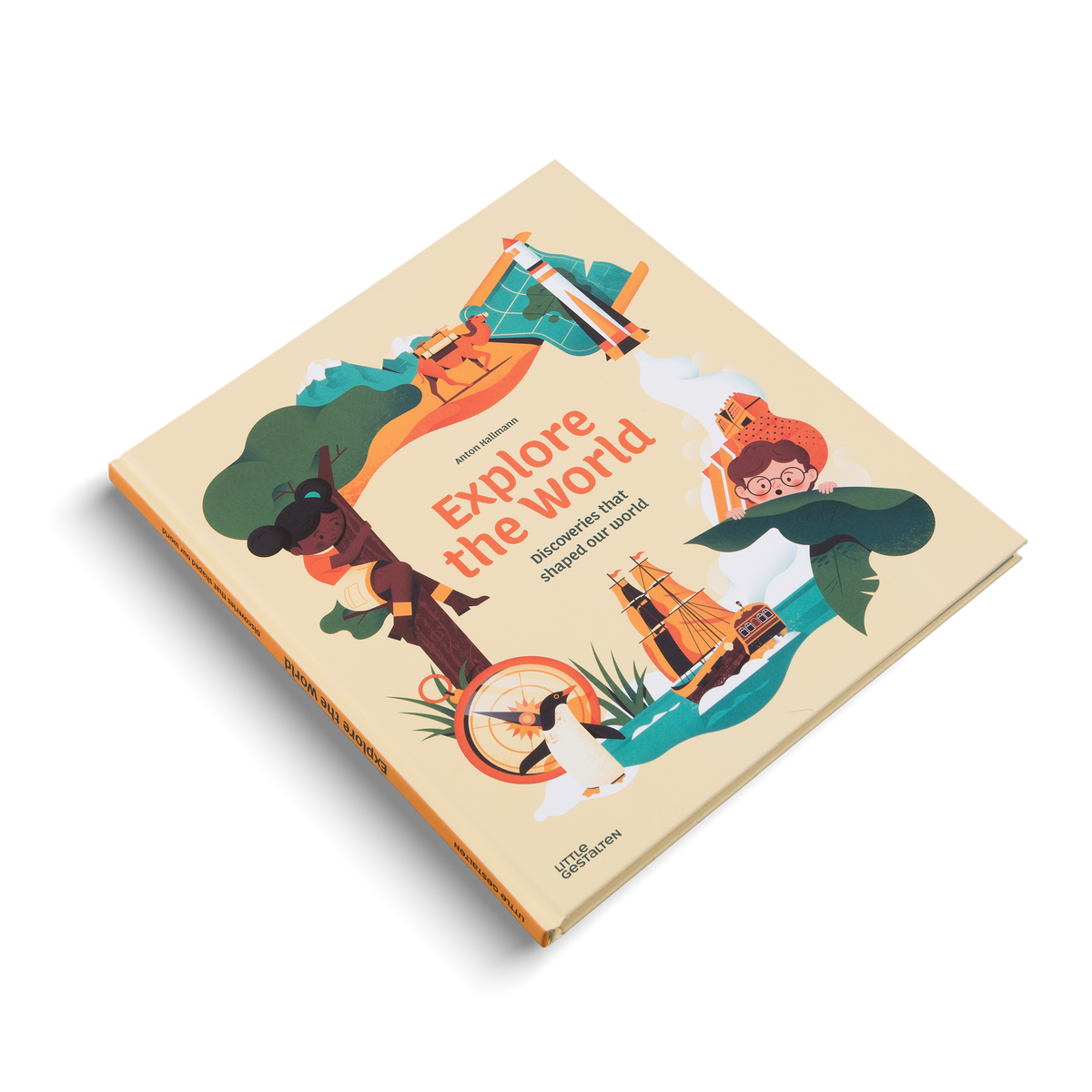 Explore the World in this children's book by Little Gestalten