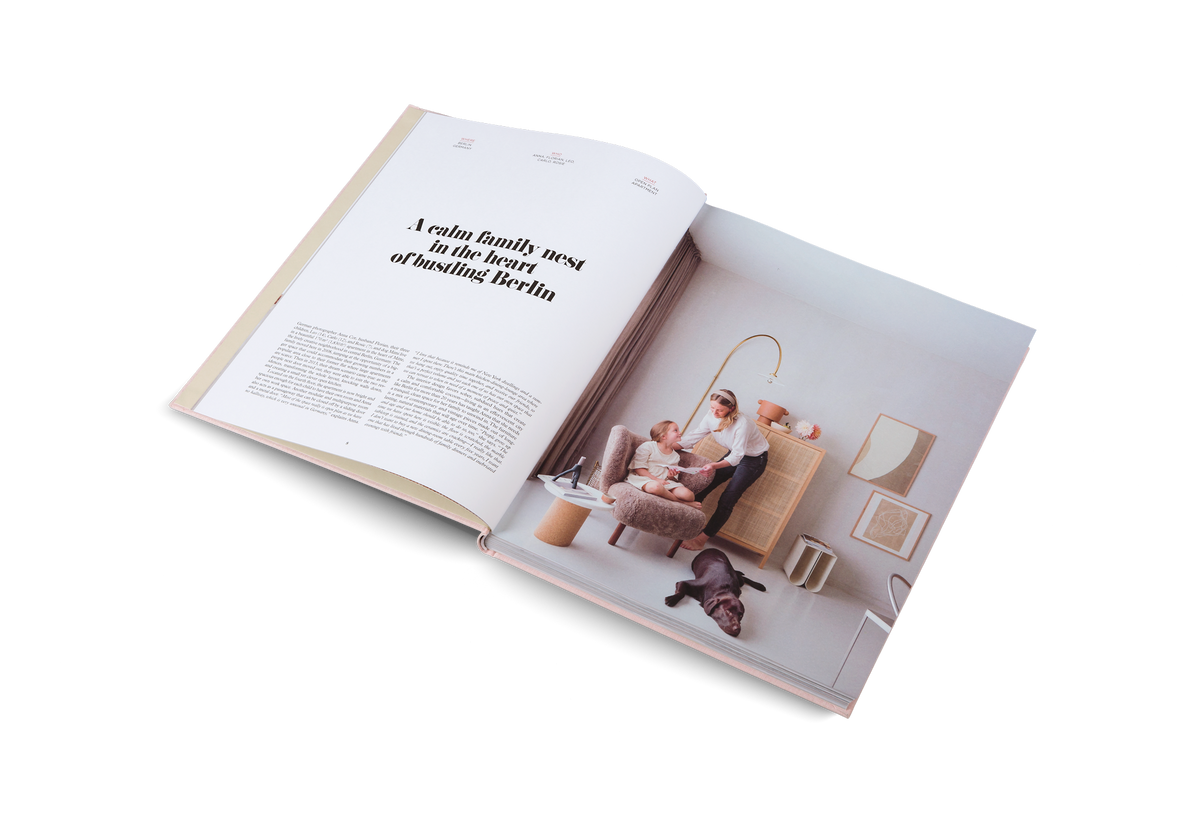 Discover this calm family nest in the heart of bustling Berlin in Inspiring Family Homes by gestalten and MilK Magazine.