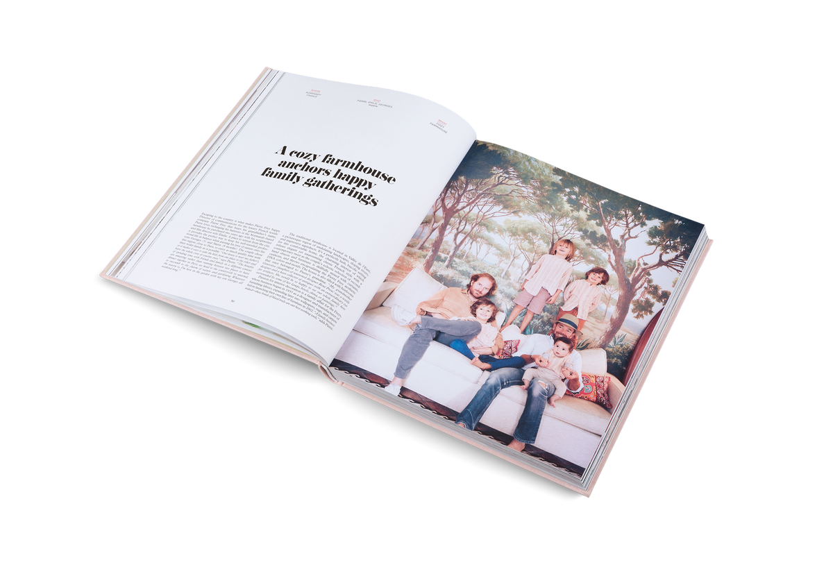 Discover how this cozy farmhouse in Normandy anchors happy family gatherings in Inspiring Family Homes by gestalten and MilK Magazine.