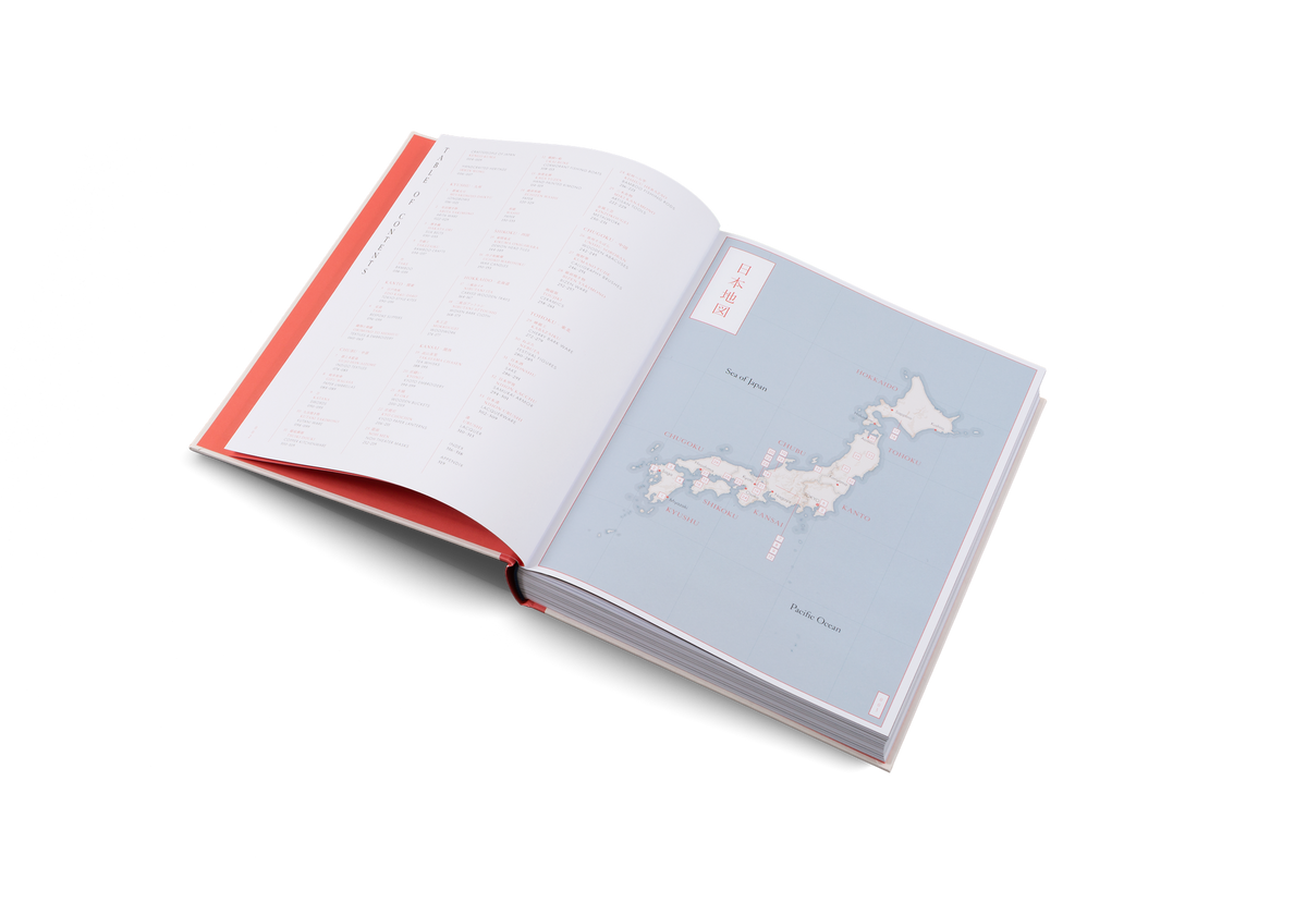 A map of Japanese craftsmanship in Handmade in Japan