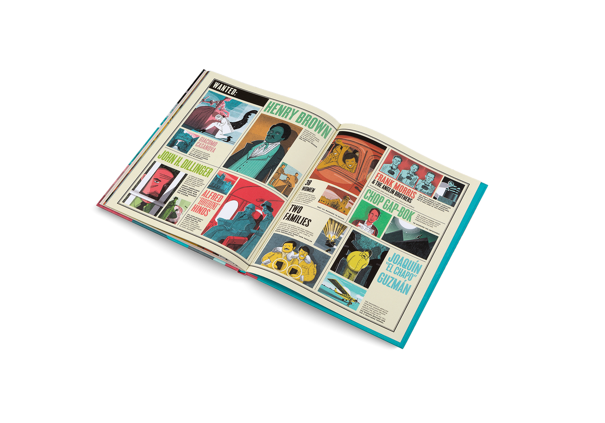 Legendary Escapes is the most wanted children's book about incredible breakouts.