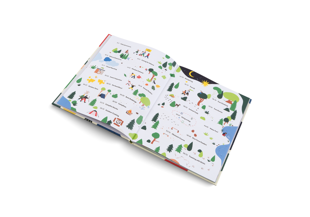 Outdoors activities for children in Let's play outdoors