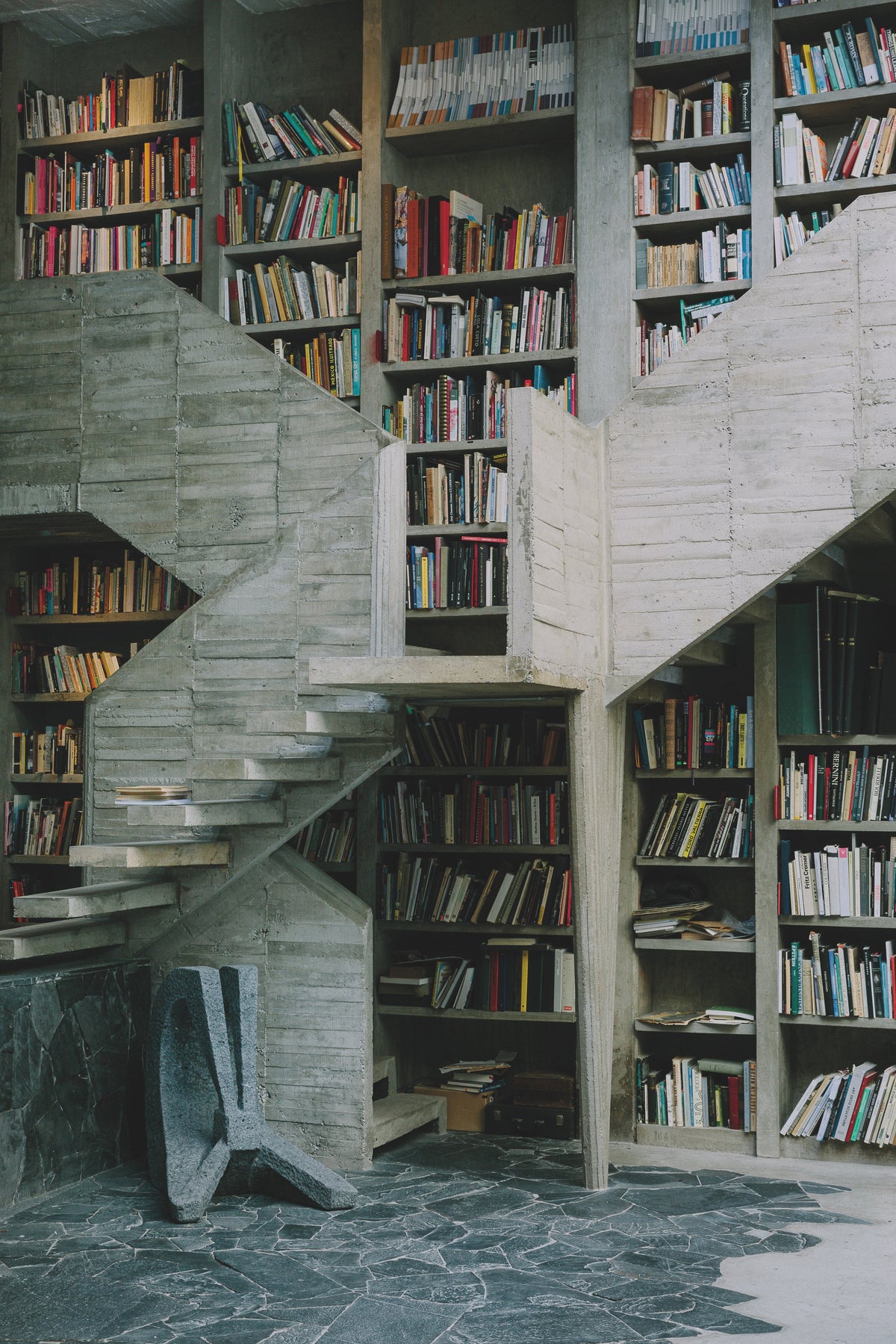 Pedro Reyes residence and studio is a stunning example of modern Mexican architecture.