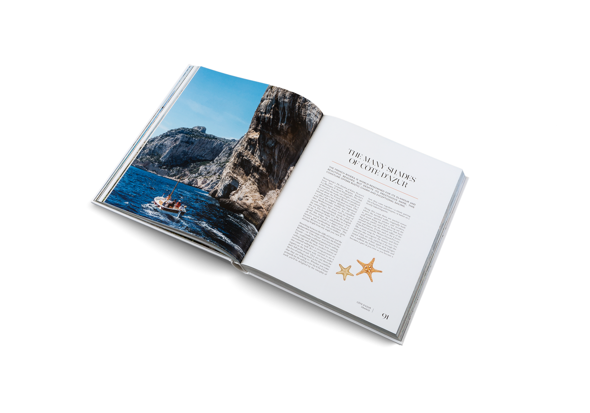 The Many Shades of Cote d'azur in Sailing the Seas