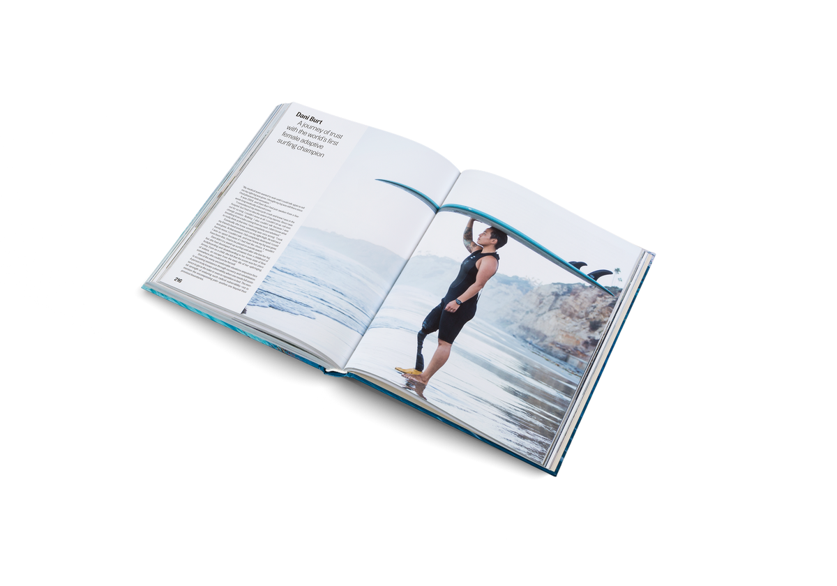 Dani Burt the world’s first female adaptive surfing champion in She Surf
