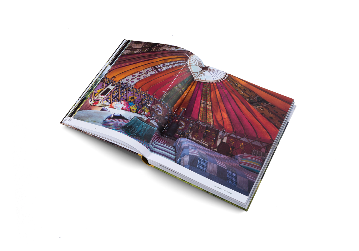 The Kinton Cloud-House yurt is a unique place to stay in Shropshire, United Kingdom. Find out more in Stay Wild by gestalten and Canopy and Stars.