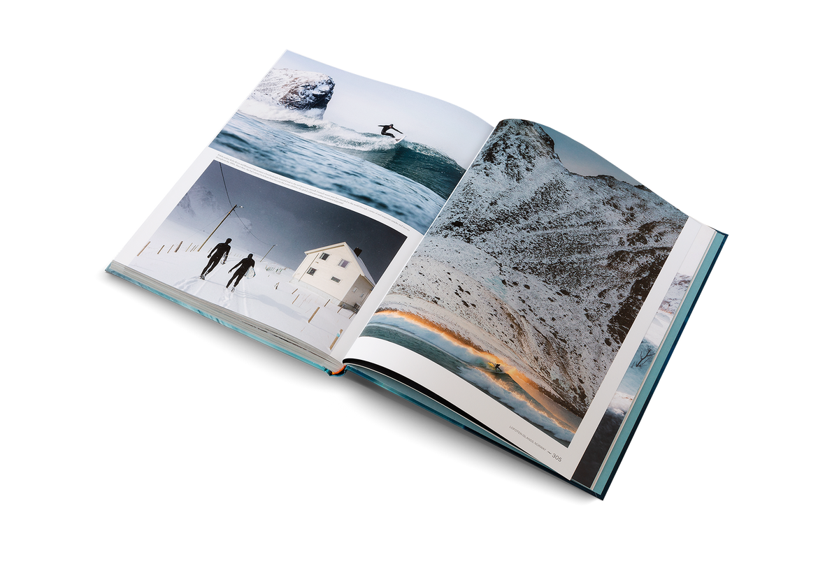 Surfing in Alaska is something special, as depicted in The Surf Atlas by gestalten and Luke Gartside.