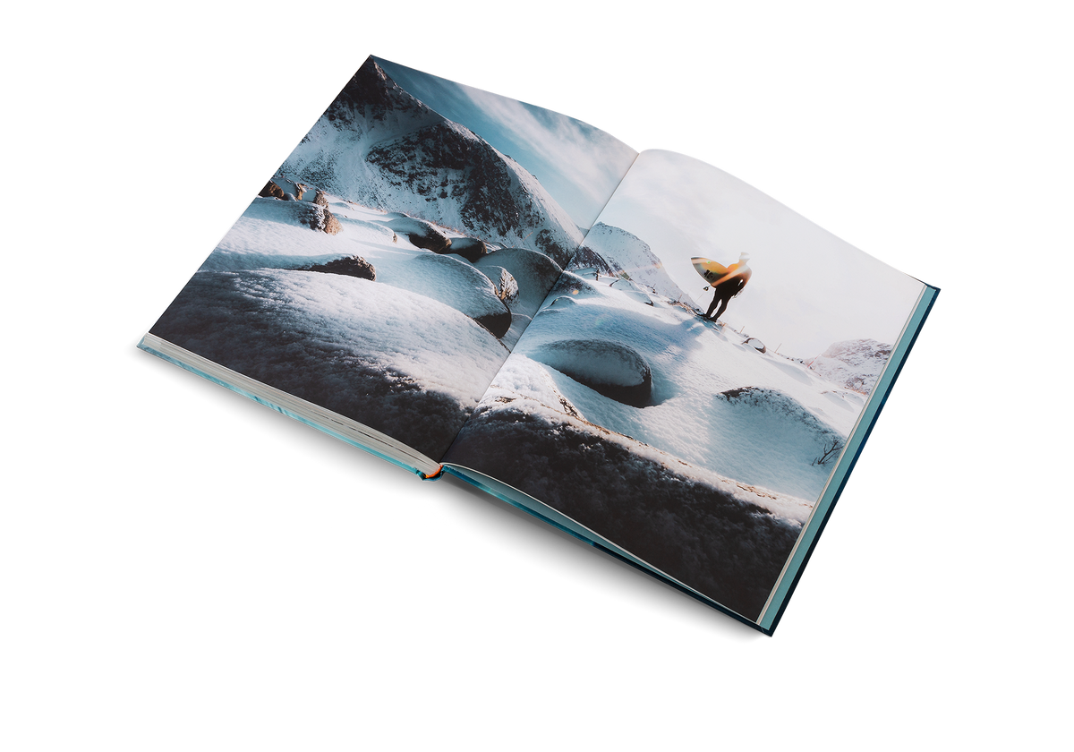 Surfing in the North with The Surf Atlas, a book about iconic surfing spots by Luke Gartside.
