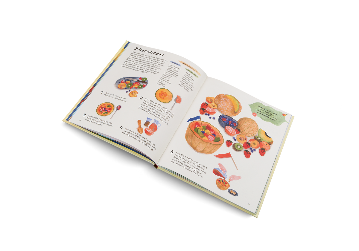 Prepare a juicy fruit salad with Tasty Treats by Little Gestalten