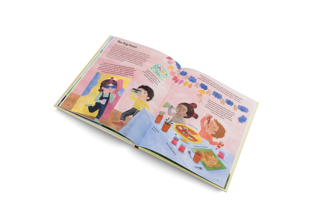 Organize a big feast with Tasty Treats by Little Gestalten