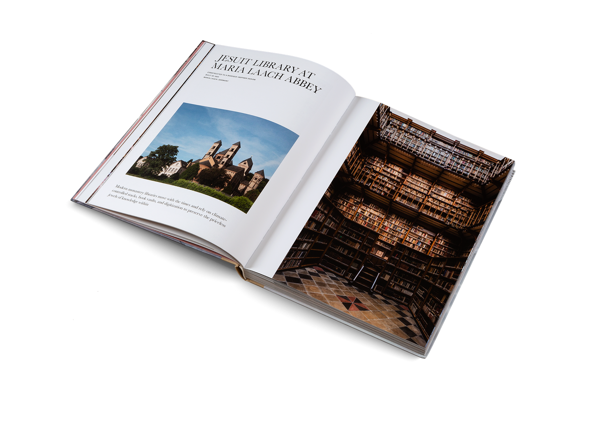 Discover the Jesuit Library at Maria Laach Abbey in Temples of Books by gestalten