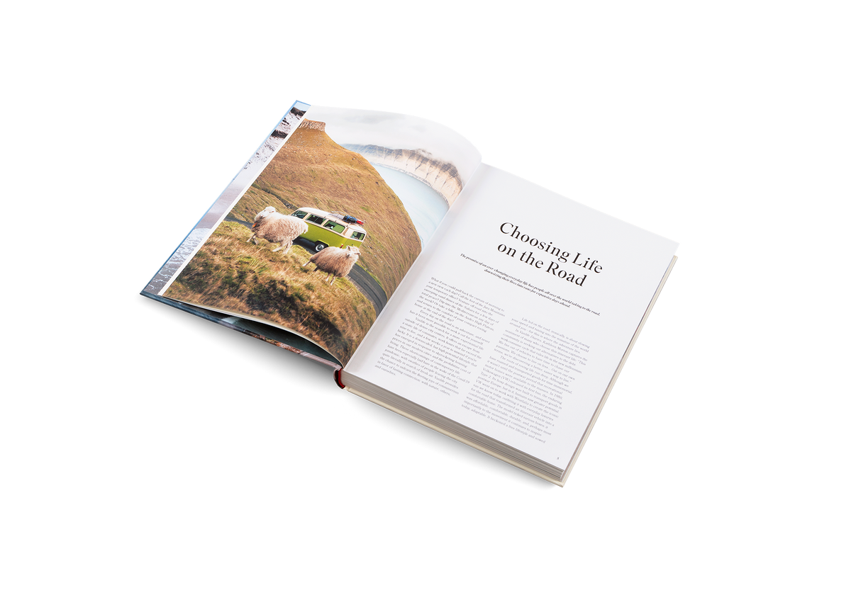 Choose life on the road with The Getaways by gestalten. The promise of an ever-changing everyday life has people all over the world taking to the road, downsizing their lives into vans for expansive days ahead.