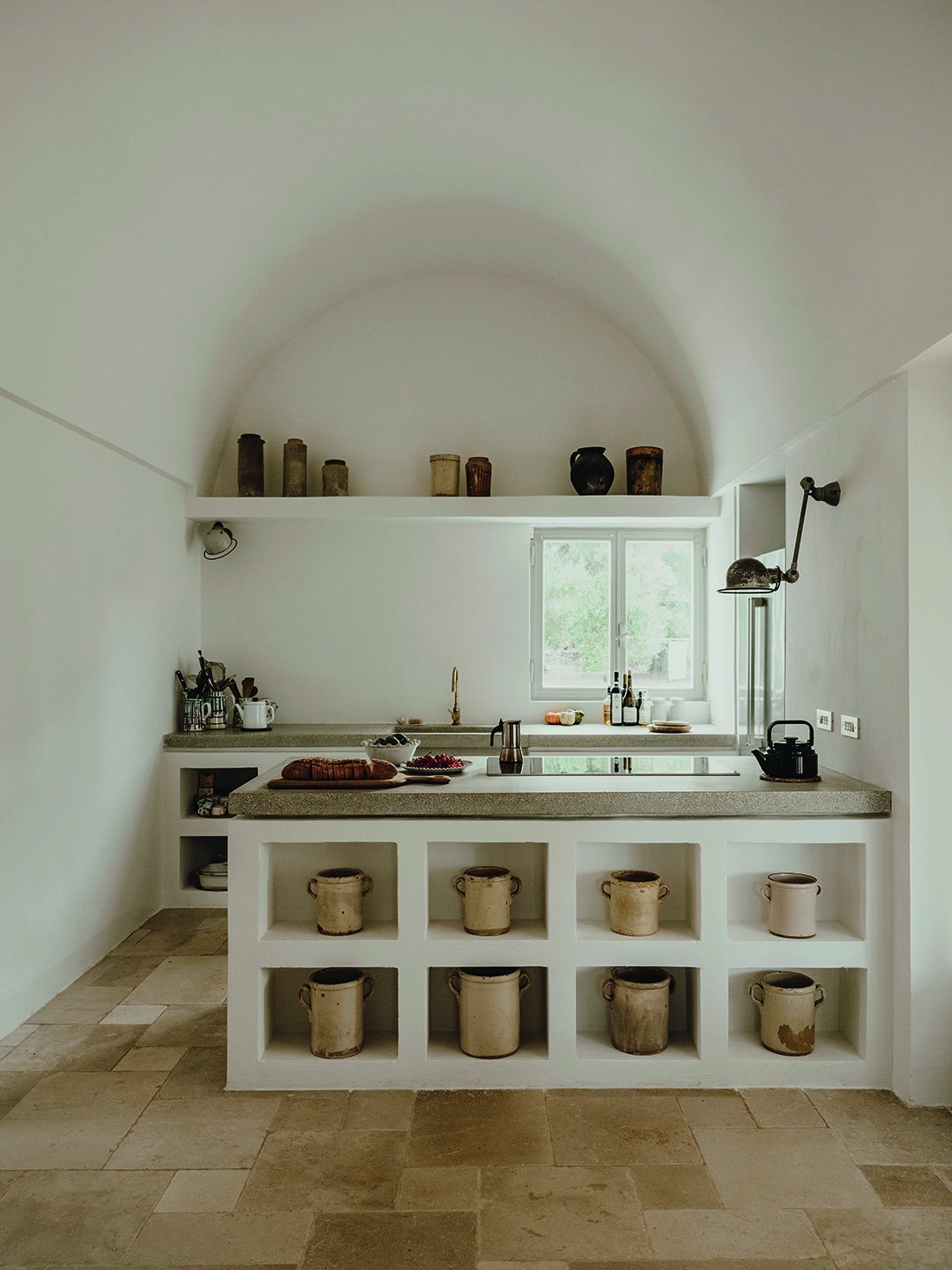 Modern Mediterranean Kitchen