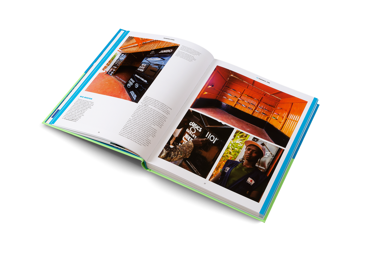 Have a look inside the Distance sneakers store in The World's Best Shops by Courier Magazine and gestalten.