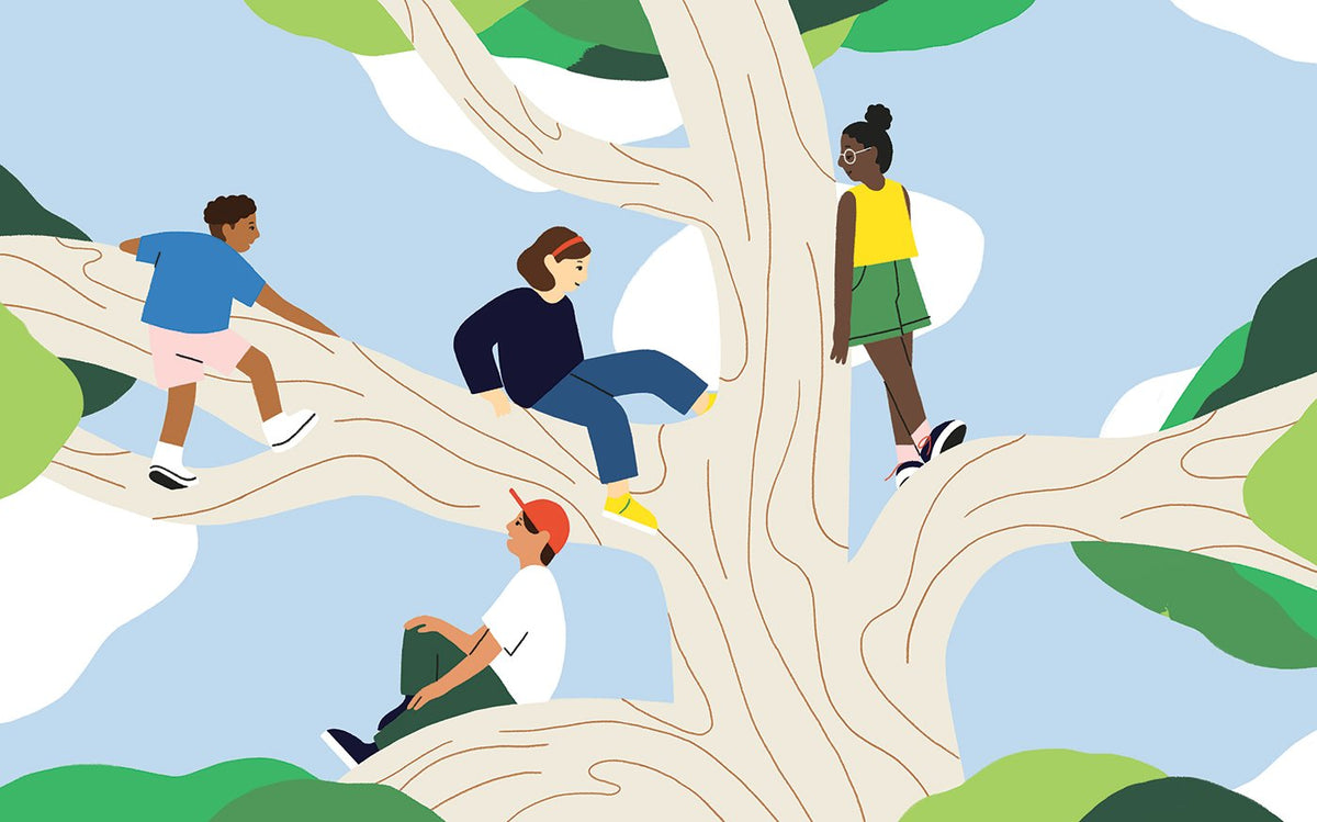 Tree Climbing Heroes in Let’s Play Outdoors!