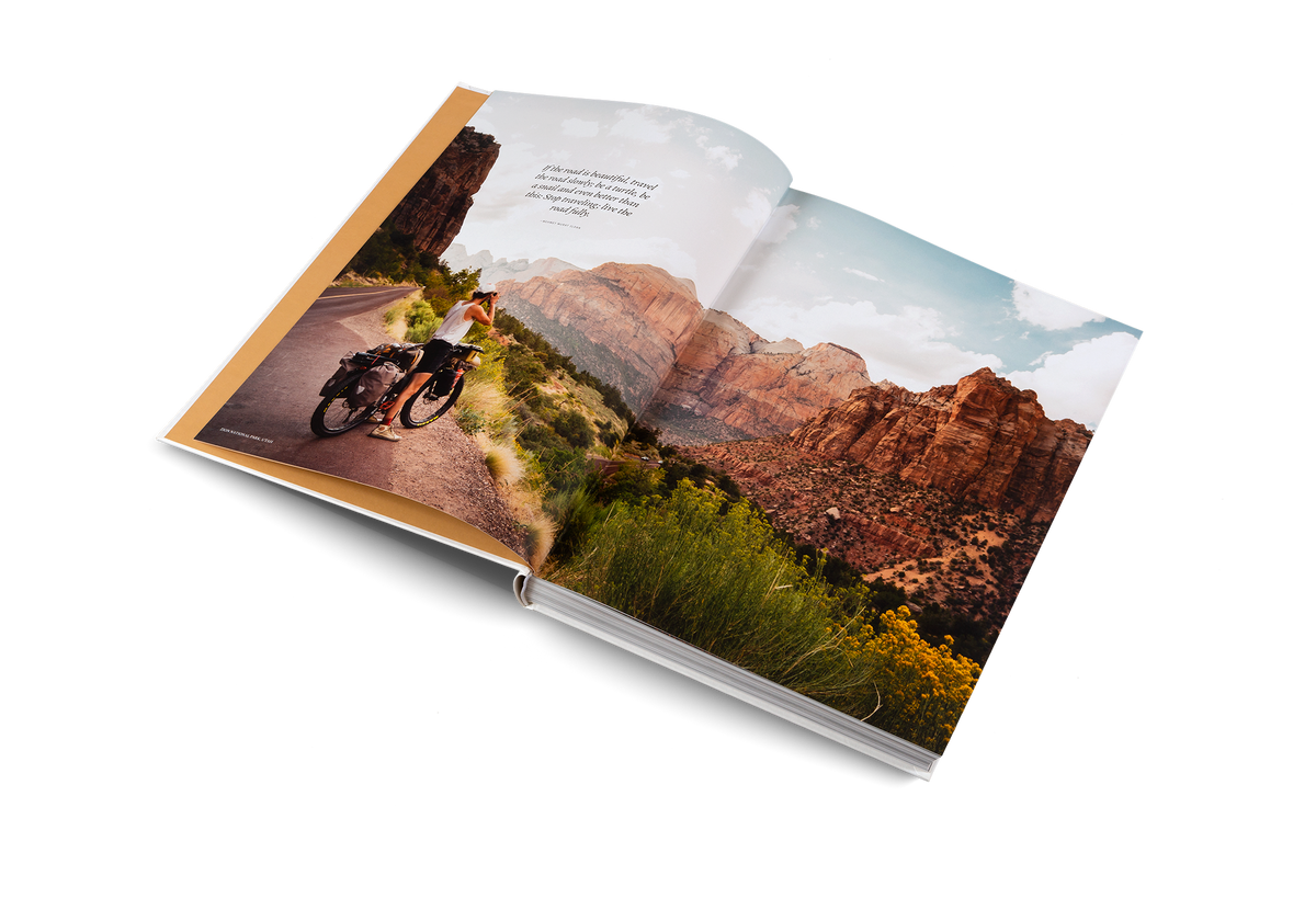 "If the road is beautiful, travel the road slowly; be a turtle, be a snail and even better than this: Stop traveling; live the road fully" said the Turkish writer Mehmet Murat Ildan in Two Years on a Bike