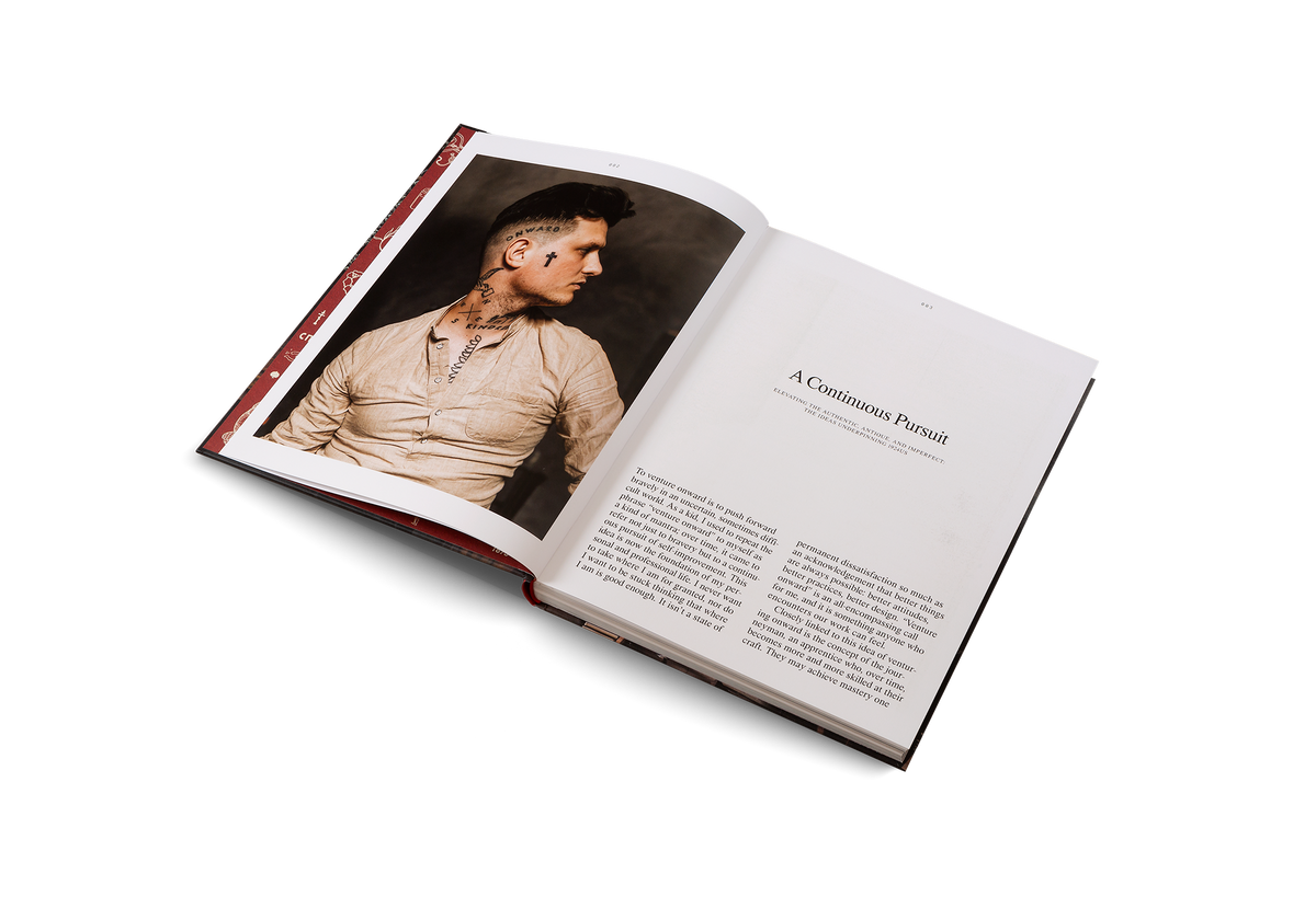 To venture onward is to push forward bravely in an uncertain, sometimes difficult world. As a kid, Christian Watson used to repeat the phrase “venture onward” to myself as a kind of mantra; over time, it came to refer not just to bravery but to a continuous pursuit of self-improvement.
