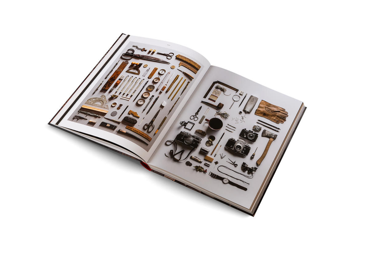 Designs, creations and collections by Christian Watson in his monograph, Venture Onward.