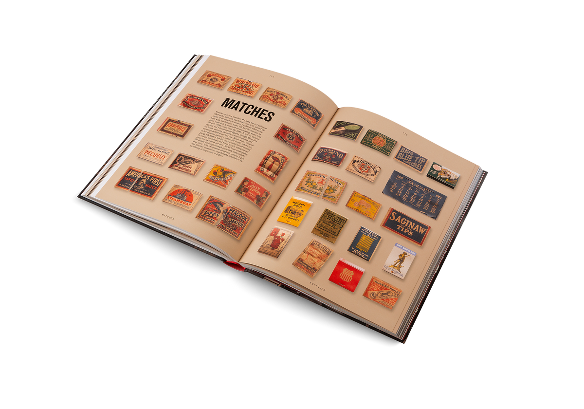 Christian Watson collects matches and older curiosities from the past.