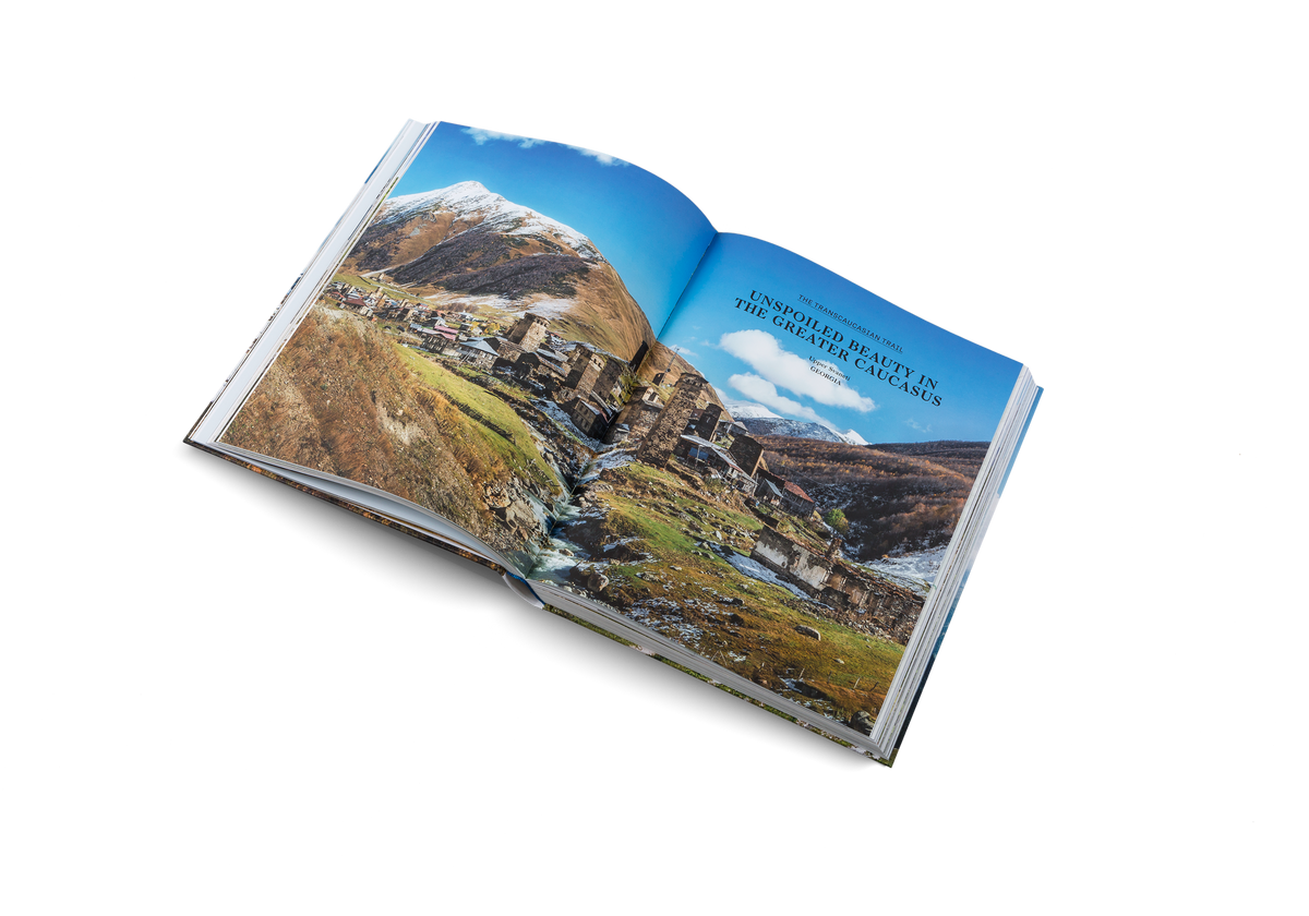 Follow the Transcaucasian trail in the unspoiled beauty of the greater Caucasus in Wanderlust Europe by gestalten