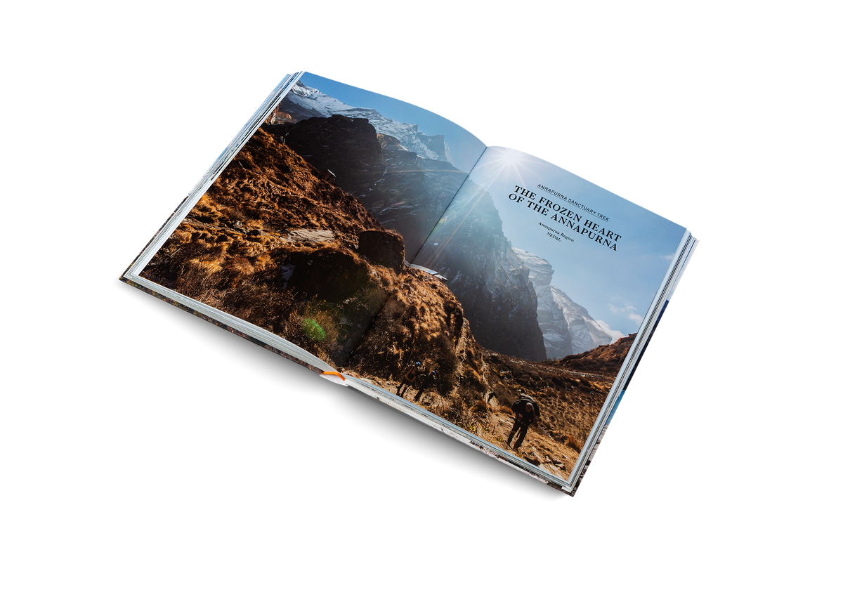Discover the Frozen Heart of the Annapurna in Wanderlust Himalaya by Cam Honan and gestalten.