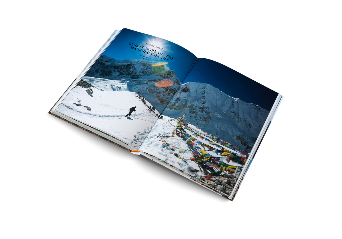 Less is more on the Manaslu circuit, also featured in Wanderlust Himalaya by gestalten.