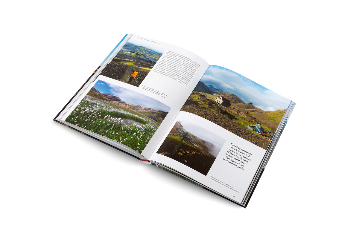 The fourth and final stage of the Laugavegur runs 15 km (9.3mi) from Emstrur to Þórsmörk. Highlights include a picturesque footbridge over the sheer and narrow Fremrí-Emstruá Gorge and the spectacular viewpoint overlooking the confluence of the Markarfljót and Syðri-Emstruá Rivers. Discover more about this trail in Wanderlust Nordics.