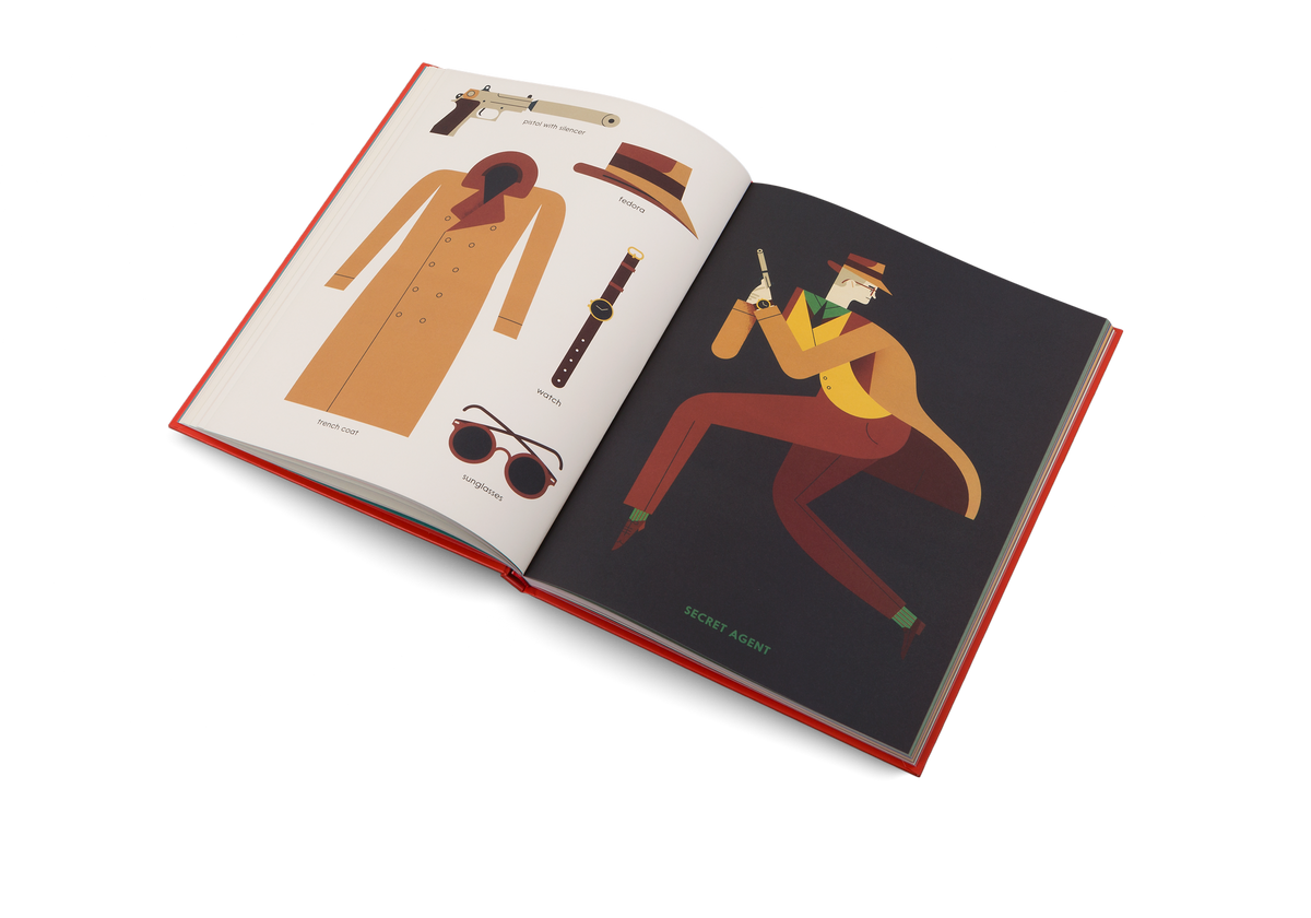 A secret Agent in The Who's who of Grown-Ups by Little Gestalten
