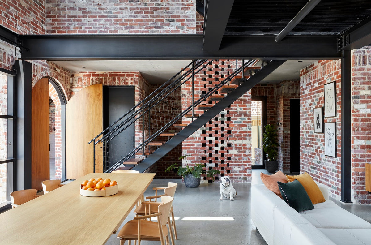 Brick House in Perth is a home more intricate than its name suggests. Find out more about this project by State of Kin in Brick By Brick.