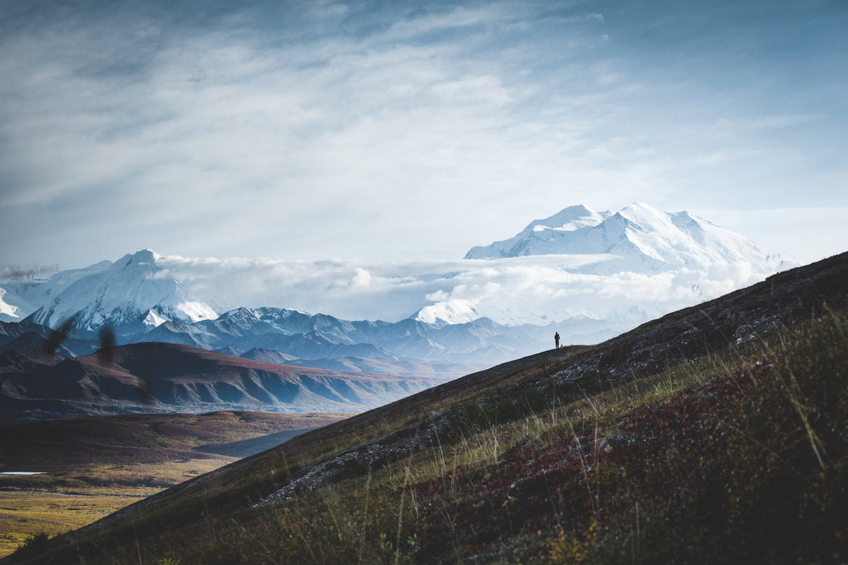 Hiking in the mountains in Wanderlust USA