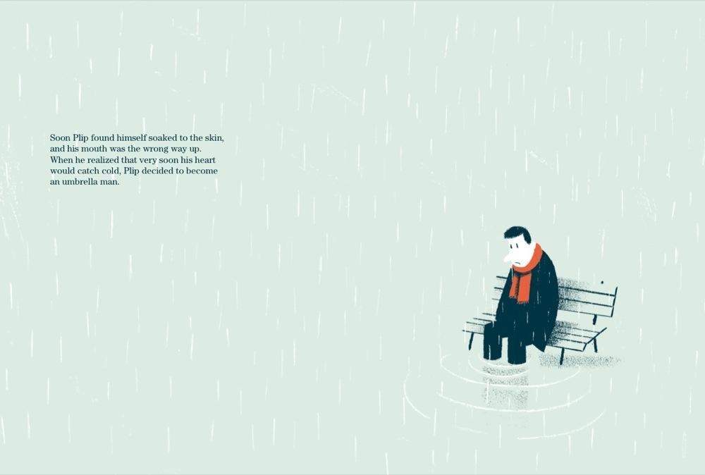 Plip, the Umbrella Man 978-3-89955-738-1