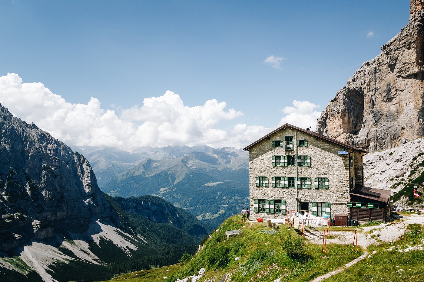 From Hut To Hut Through Limestone Peaks