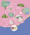 Illustrated map of Lisbon (by Jessica Smith)