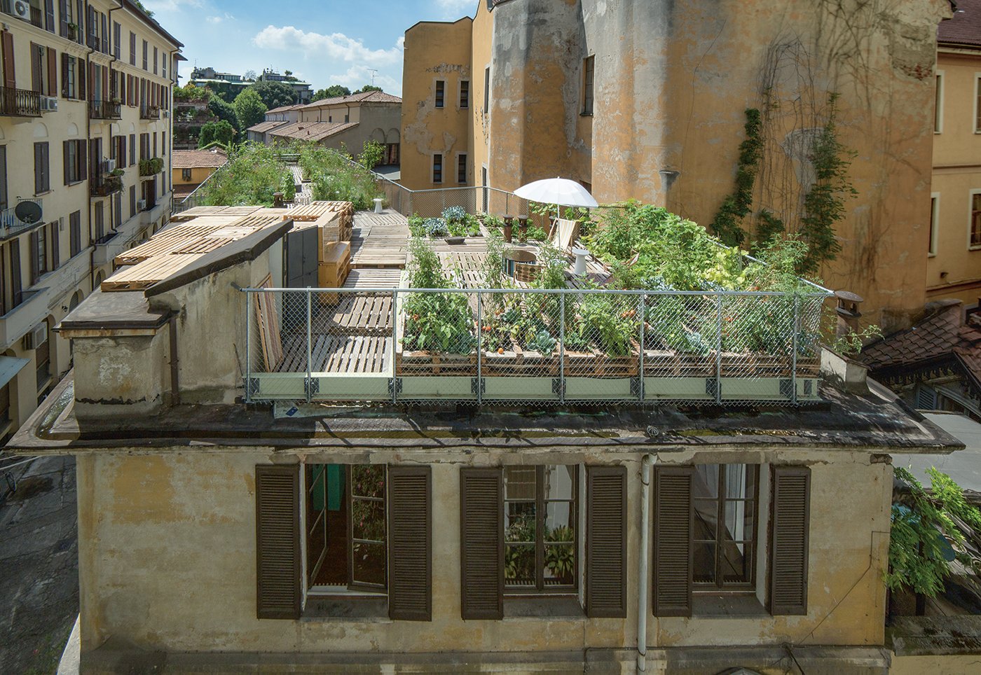 A Rooftop Garden Grows A Community in Milan