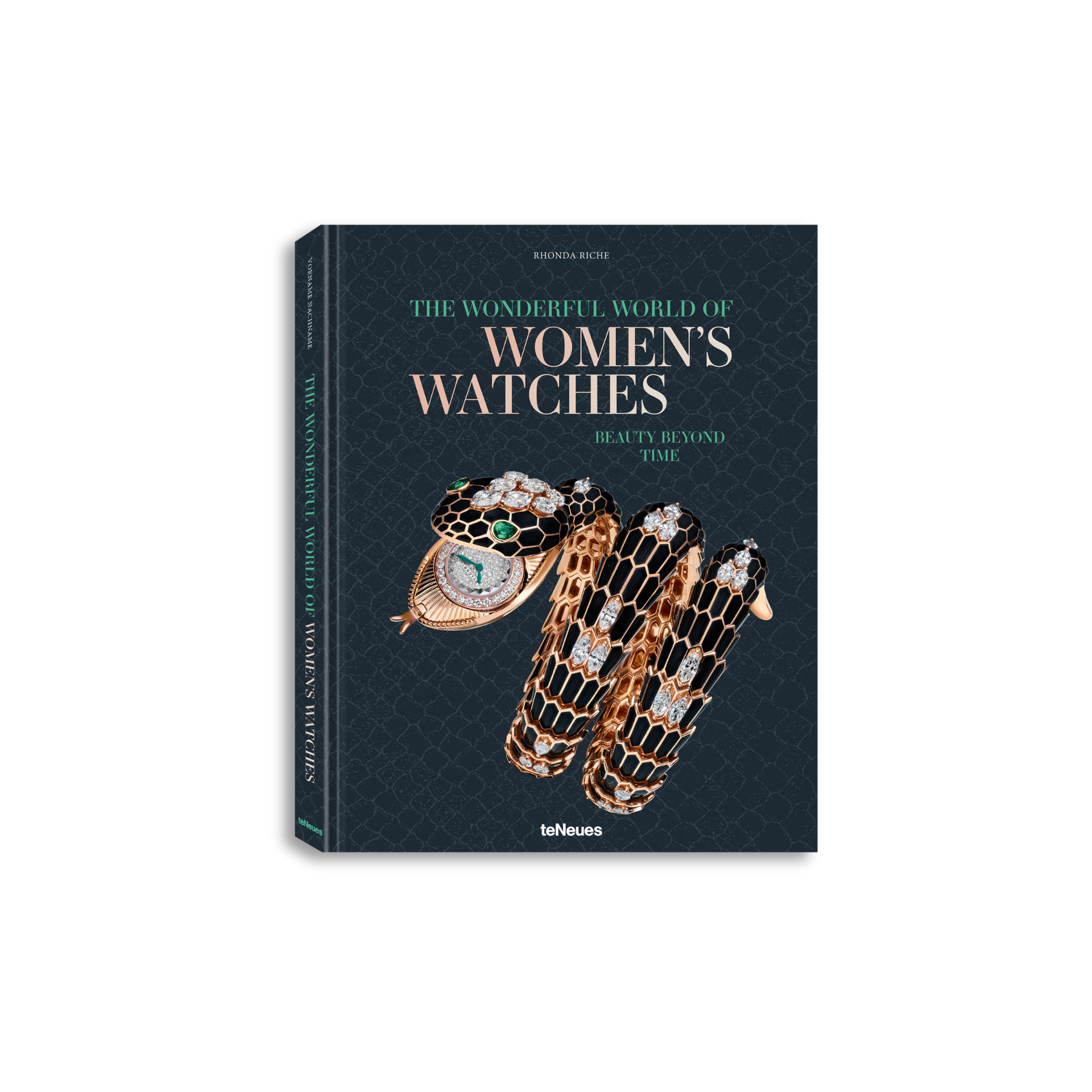Book titled 'The Wonderful World of Women's Watches' with a cover featuring an ornate watch design on a white background.