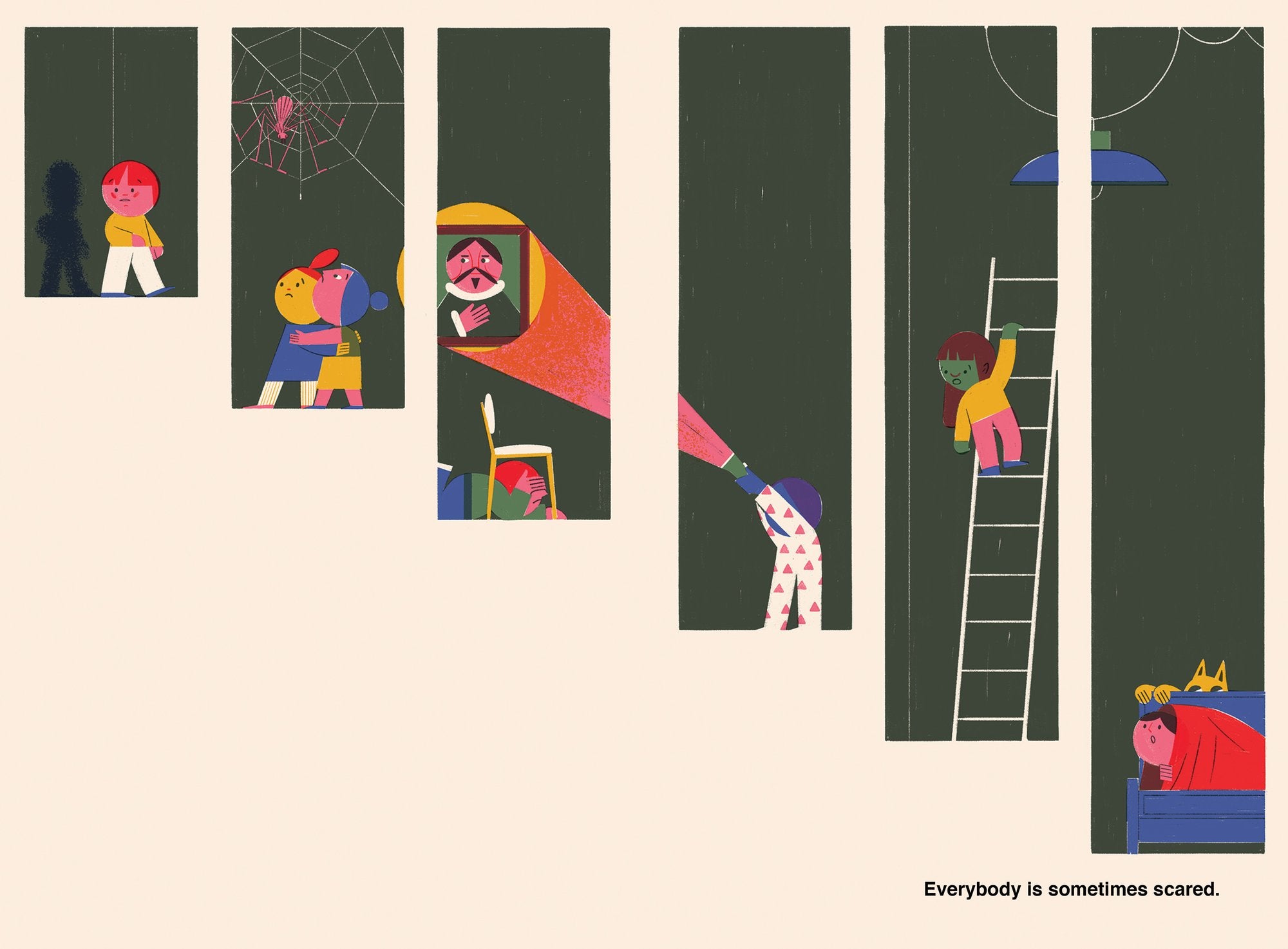 Everybody is sometimes scared in You and Me and Everybody Else by Marcos Farina