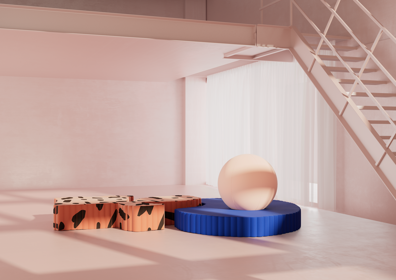 Artificial interior design in Dreamscapes & Artificial Architecture