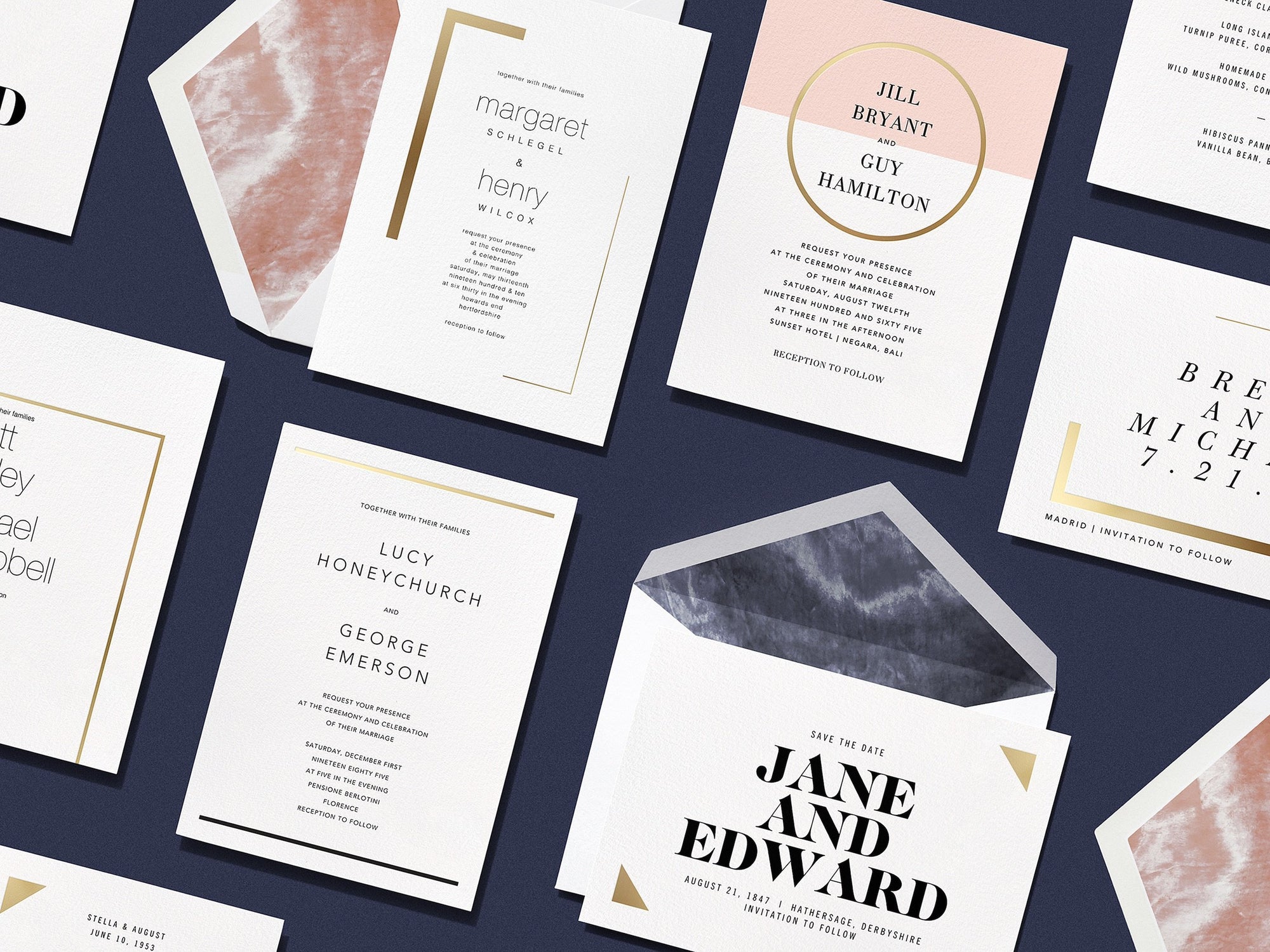 Invitation design graphic gestalten coffee table book wedding