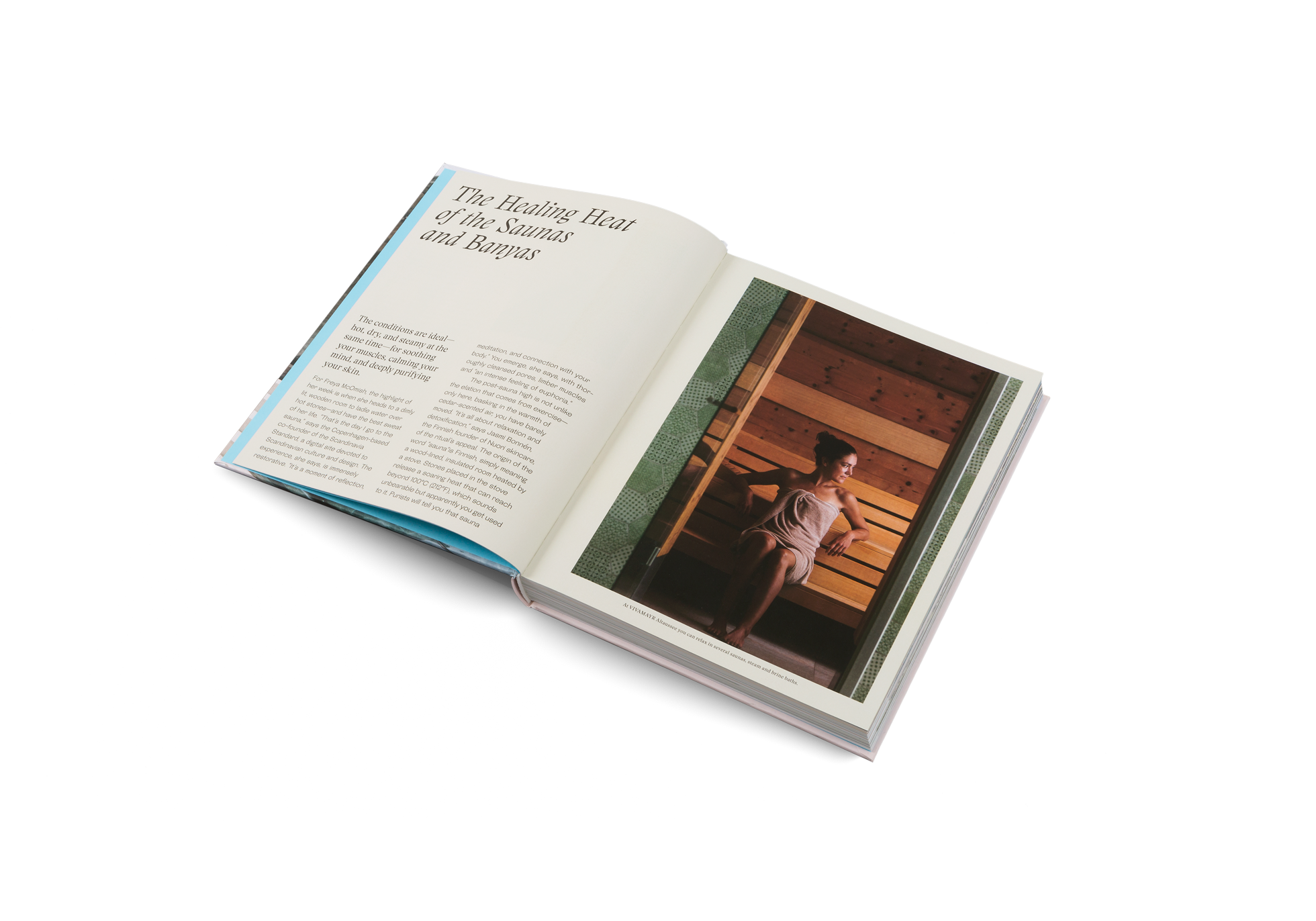 The Healing Heat of the saunas and banjas in Be Well