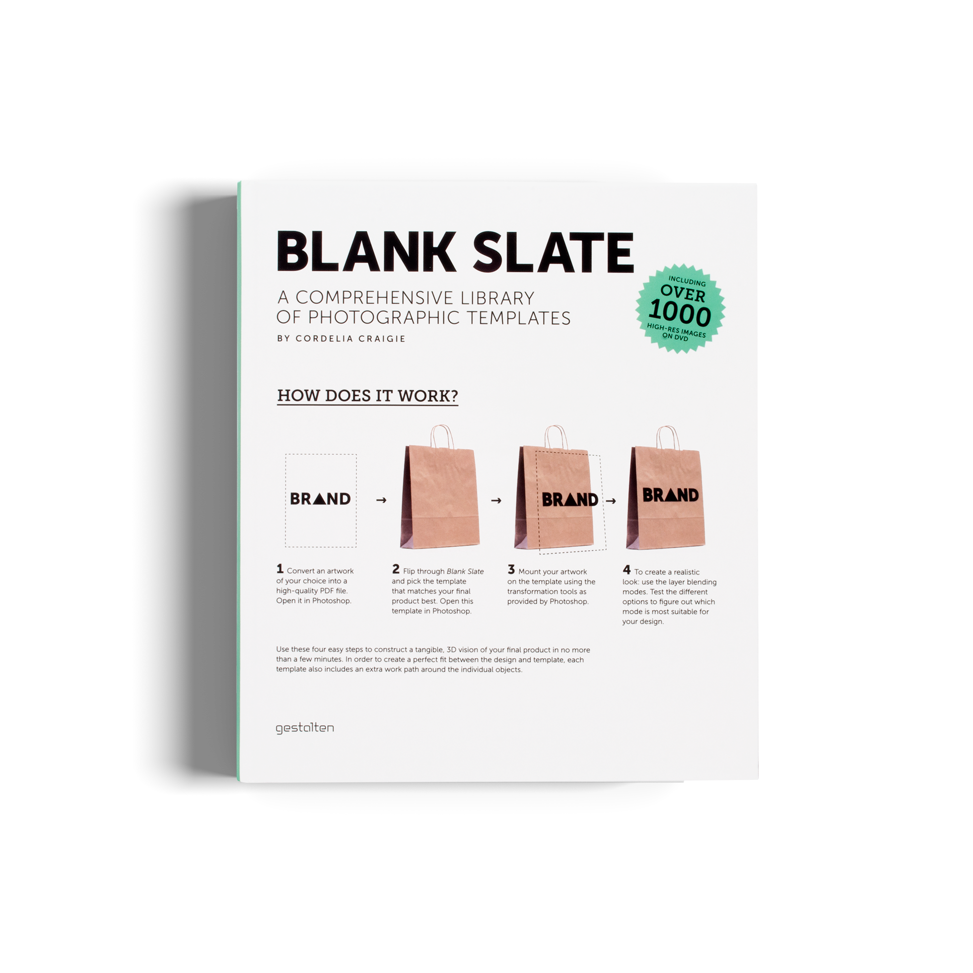 Blank Slate gestalten book templates logo branding